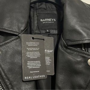 Barneys leather jacket